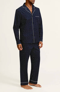 Petite Plume - Woven Twill Classic Pajama Set