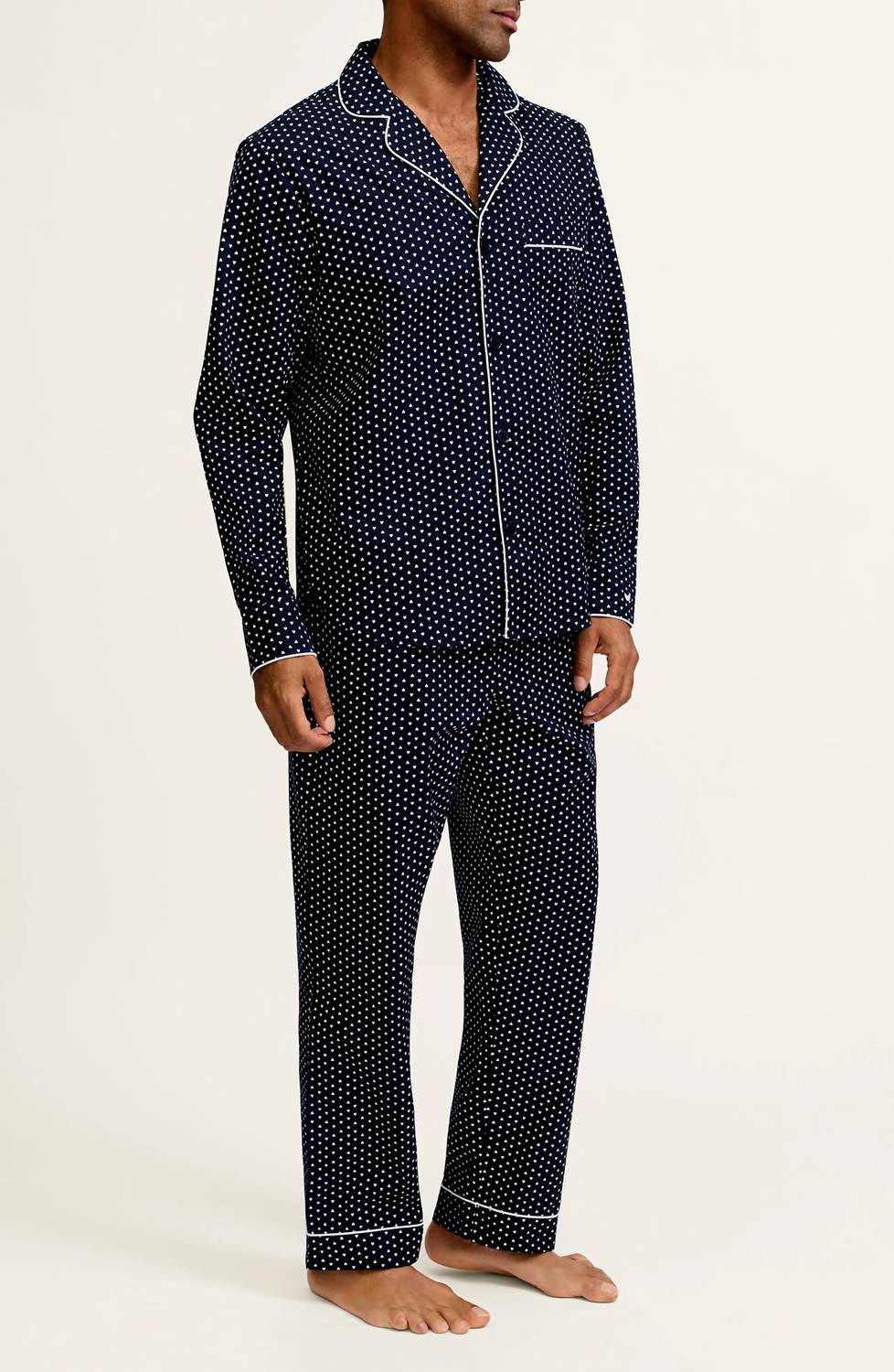 Petite Plume - Woven Twill Classic Pajama Set