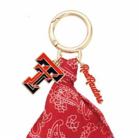Canvas Style - Women's Texas Tech Raiders Bandana Bag Charm