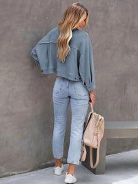 Lily Clothing - Waffle Denim Jacket