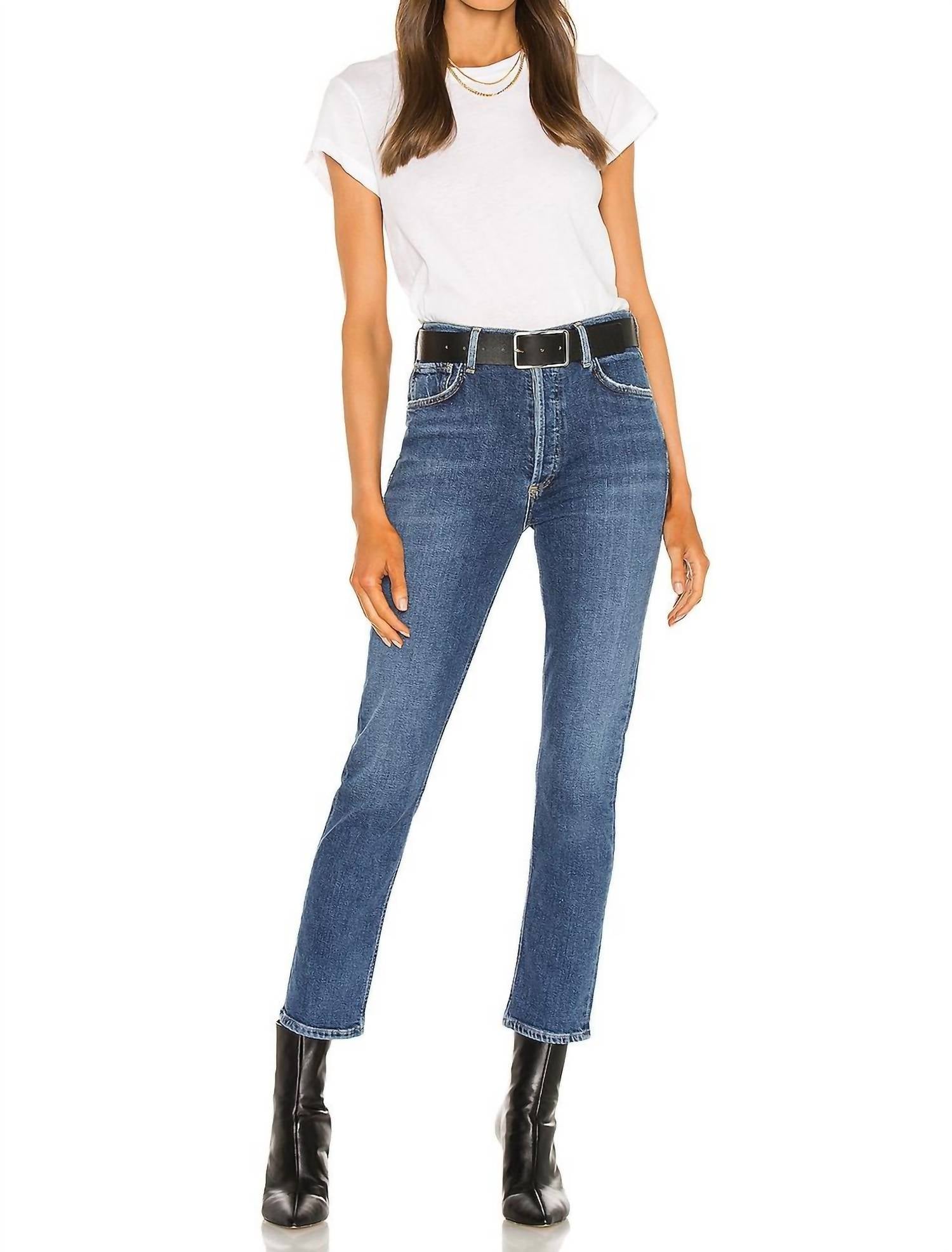 Citizens Of Humanity - Charlotte High Rise Straight Leg Jeans