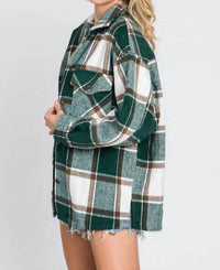 Hailey & Co - Going Camping Plaid Shacket