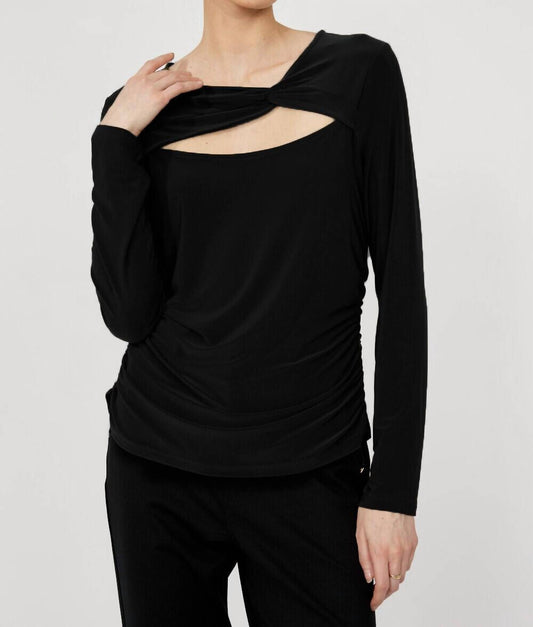 Frank Lyman - Chic Ruched Pullover Top