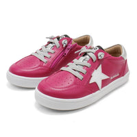 Oldsoles - Girl's Platinum Runner Low Top Sneaker