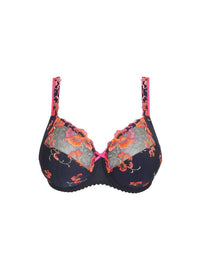 PrimaDonna Women’s Devdhaha Full Cup Unpadded Bra in velvet blue - women's intimate - view 5