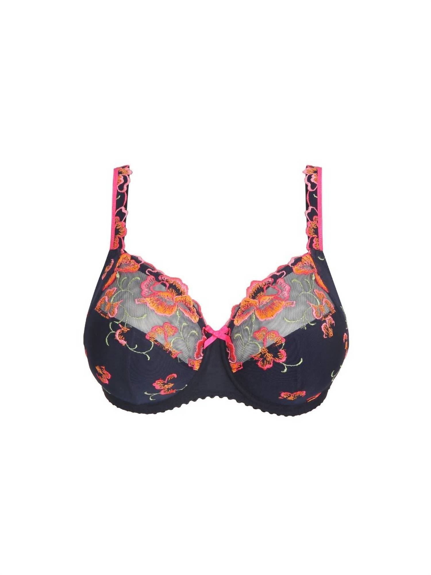 PrimaDonna Women’s Devdhaha Full Cup Unpadded Bra in velvet blue - women's intimate - view 5