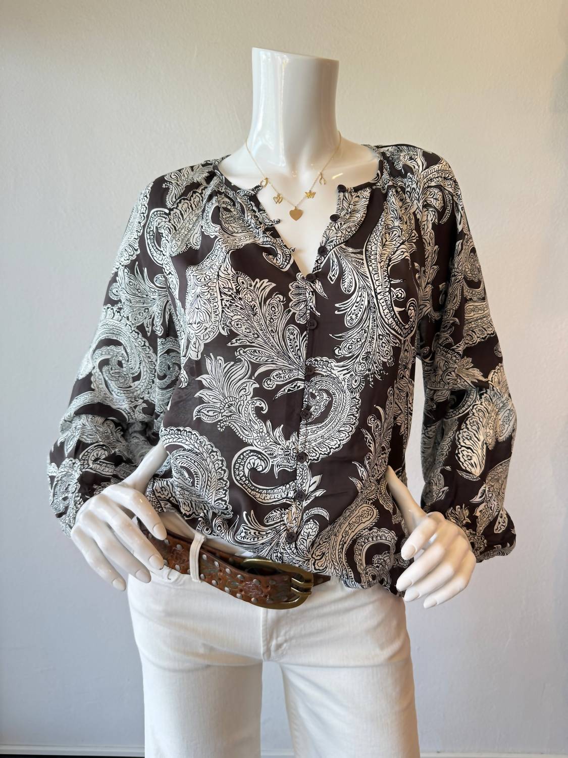 Sanctuary - Paisley Blouson Blouse
