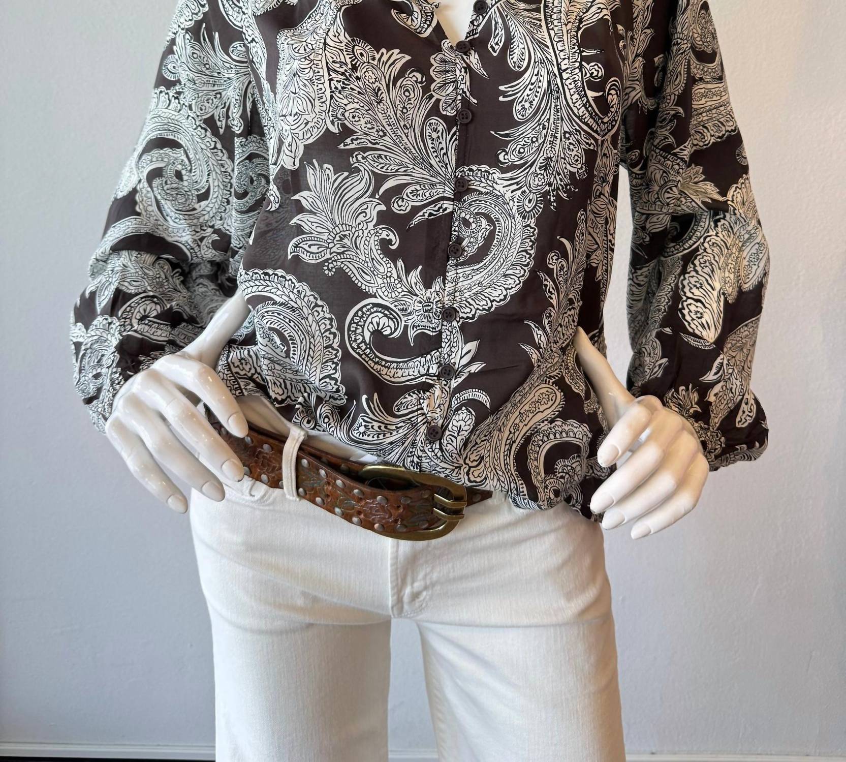 Sanctuary - Paisley Blouson Blouse