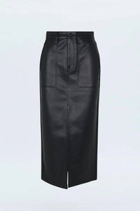 Pistola - Vegan Leather Utility Skirt