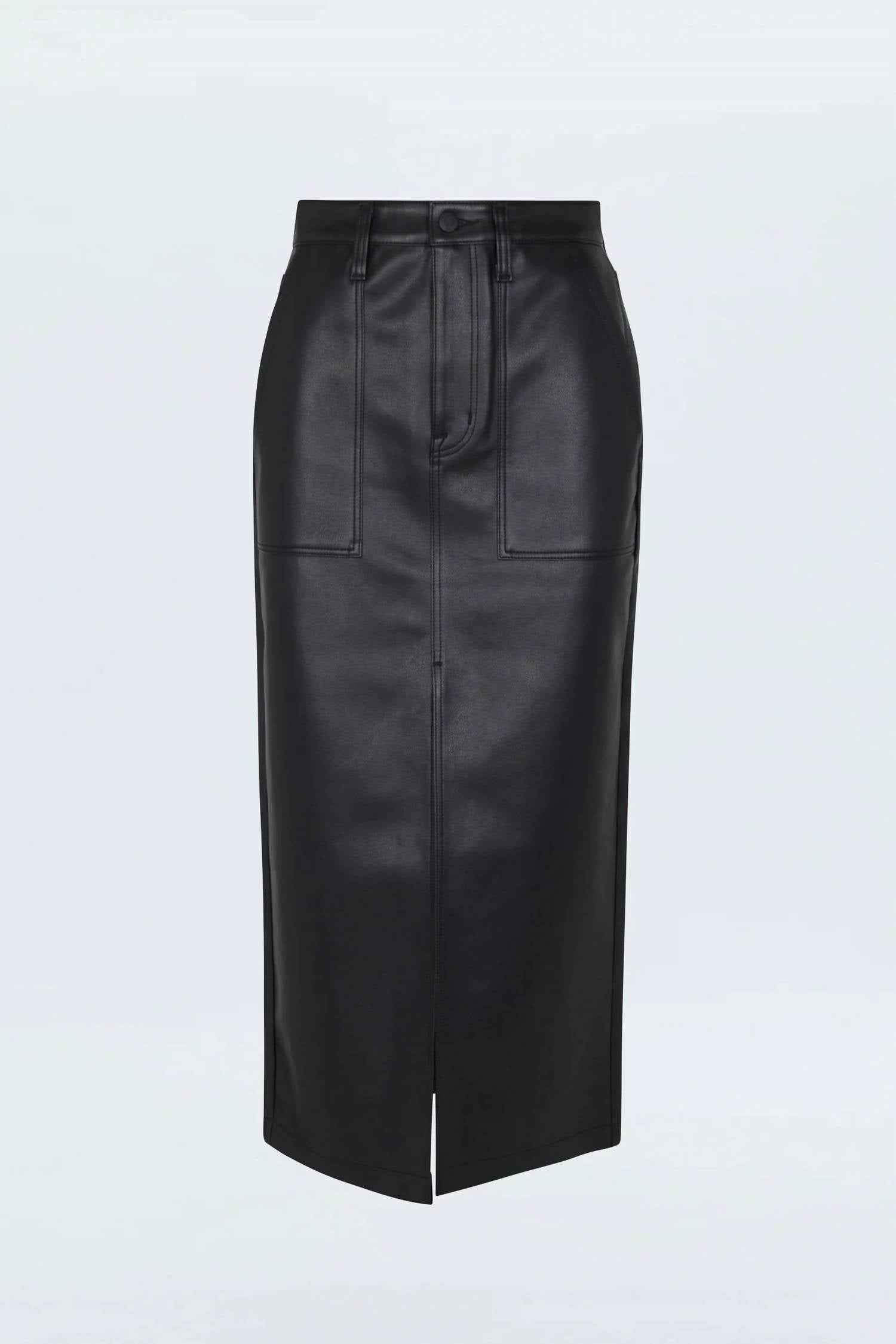 Pistola - Vegan Leather Utility Skirt