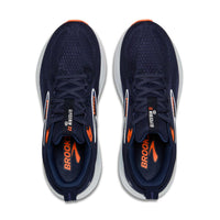 BROOKS Men's Glycerin 22 Running Shoes in peacoat blue ribbon orange 2 - men's sneaker - view 5