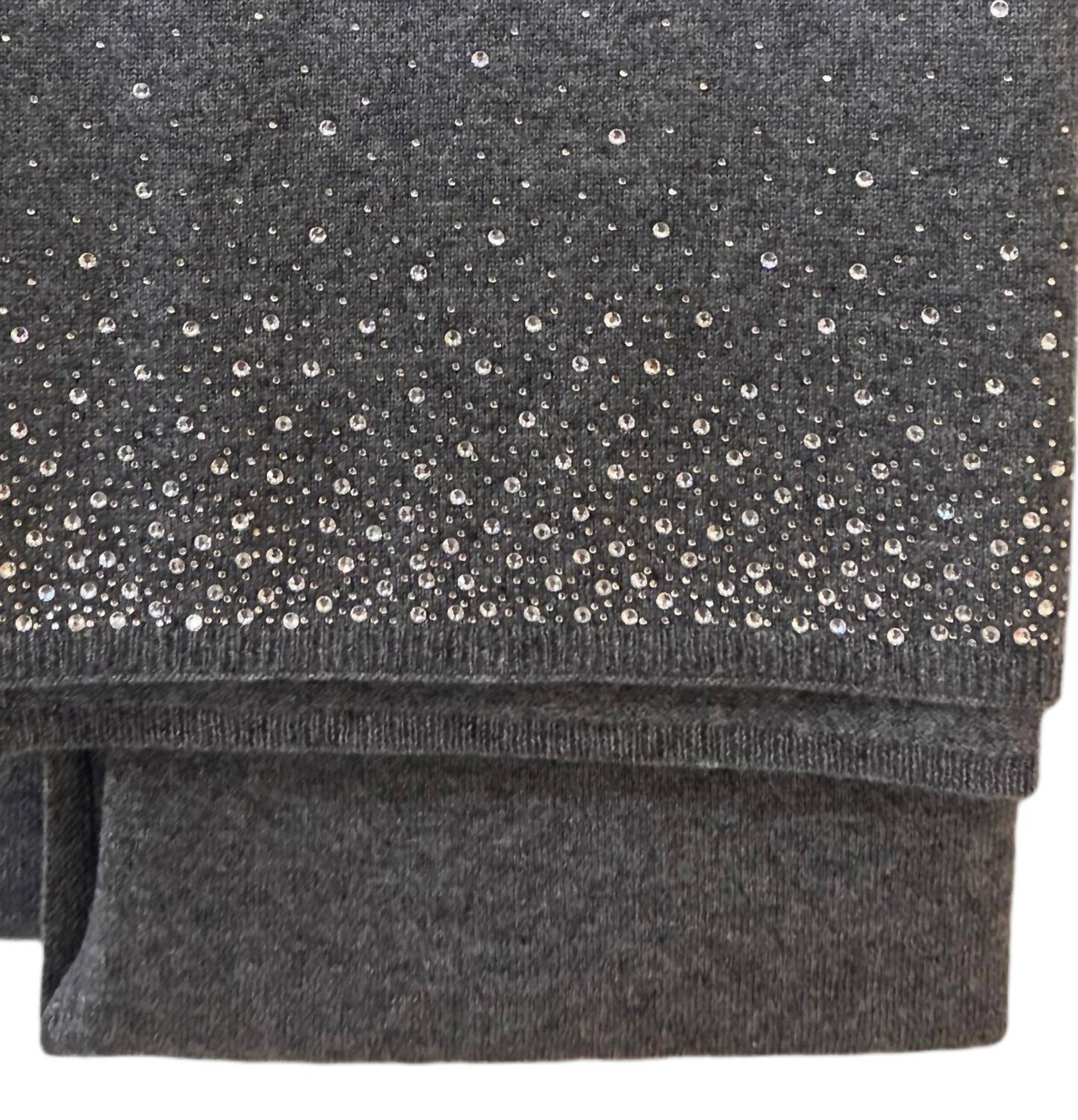 Incashmere - Women's Embellished Border Scarf