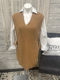 Elan - Sweater V-neck Dress
