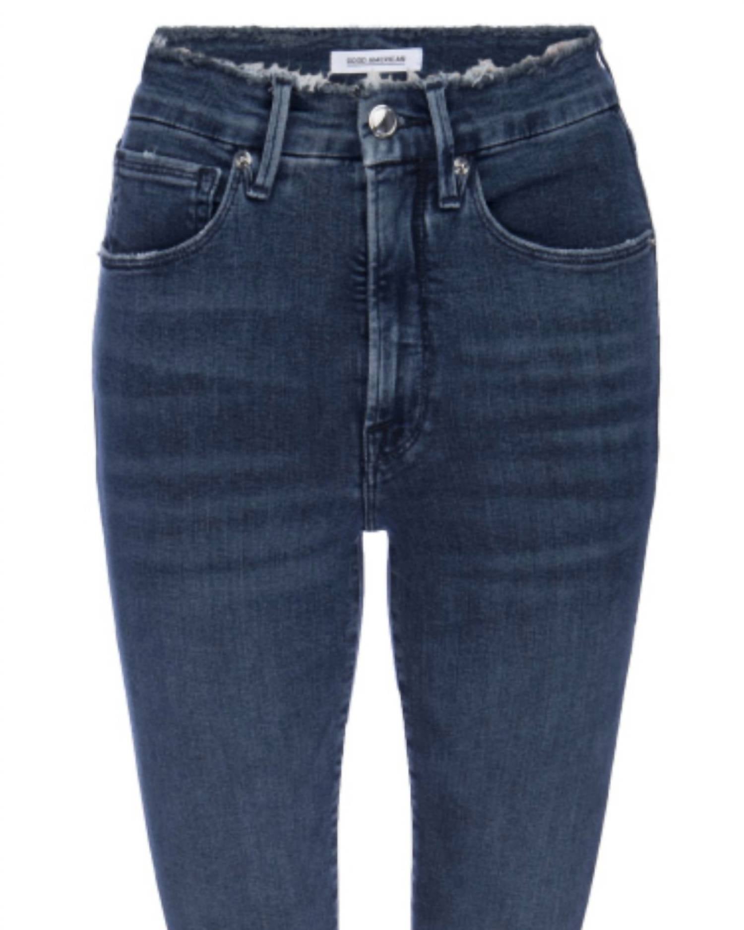 Good American - Women's Good Waist Crop Jeans