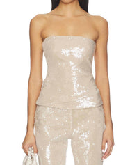 Ow Collection - Sequin Tube Top