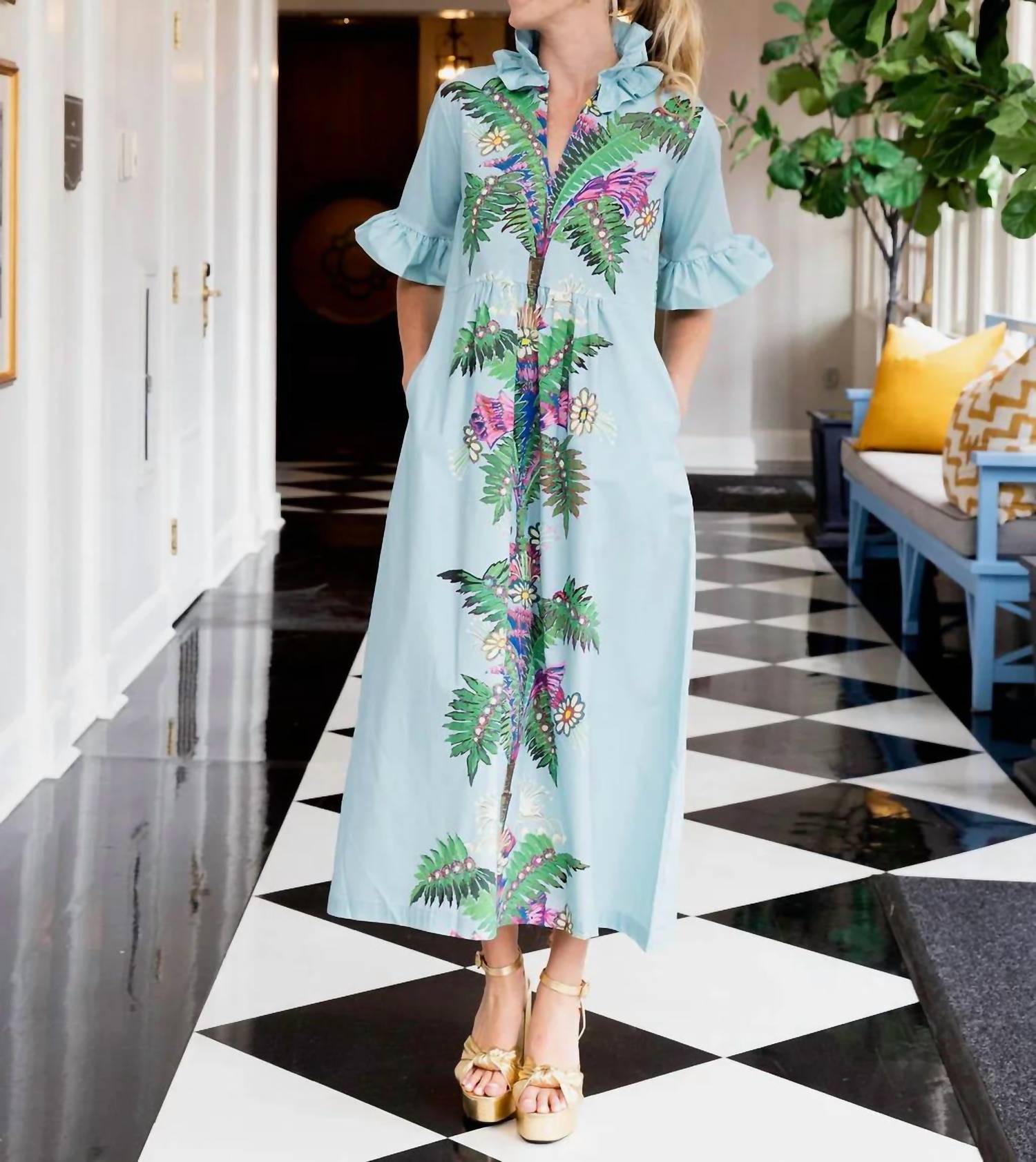 House Of Mbr - Long Midi Dress