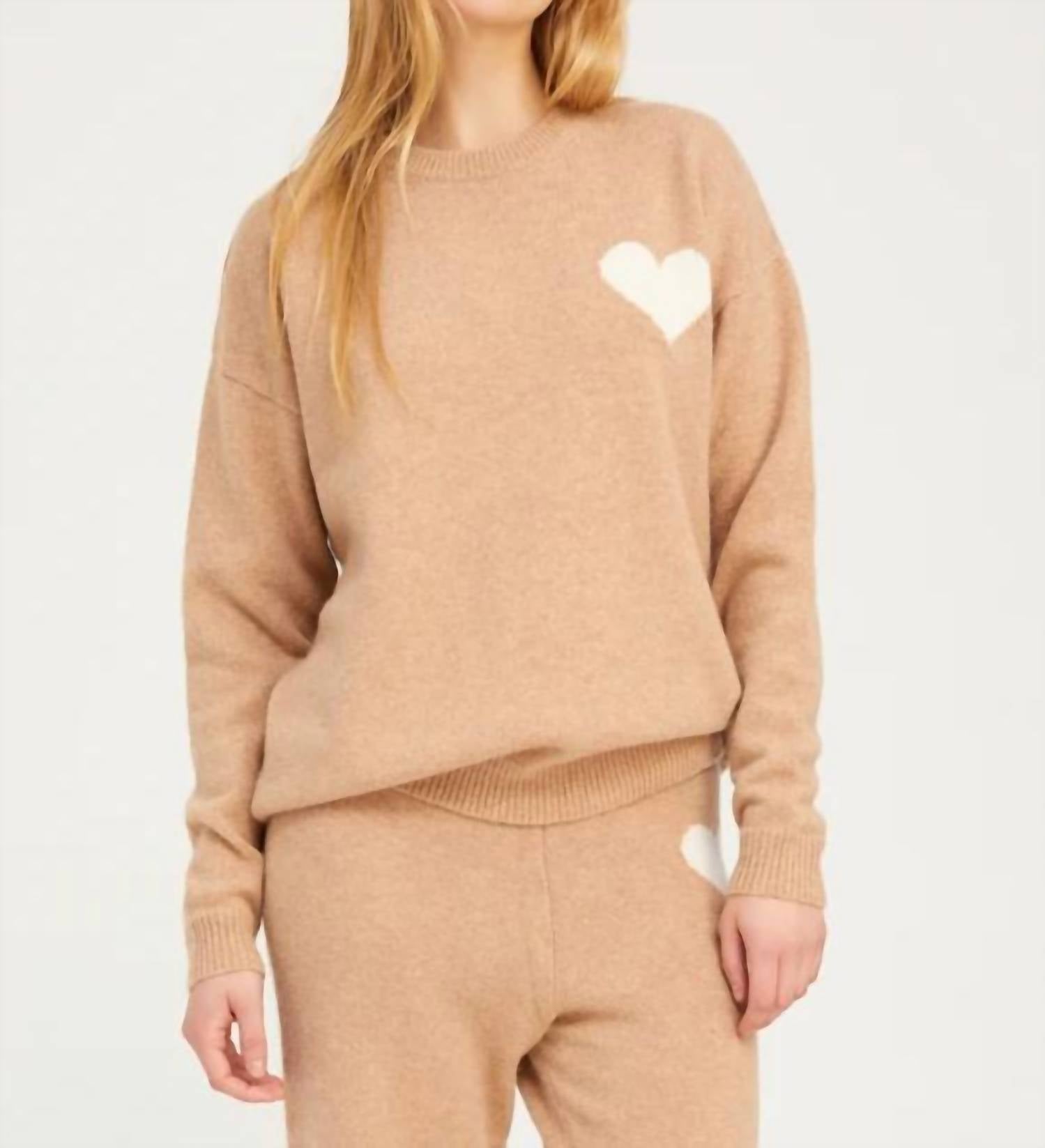 Sprwmn - Heart Logo Cashmere Sweater