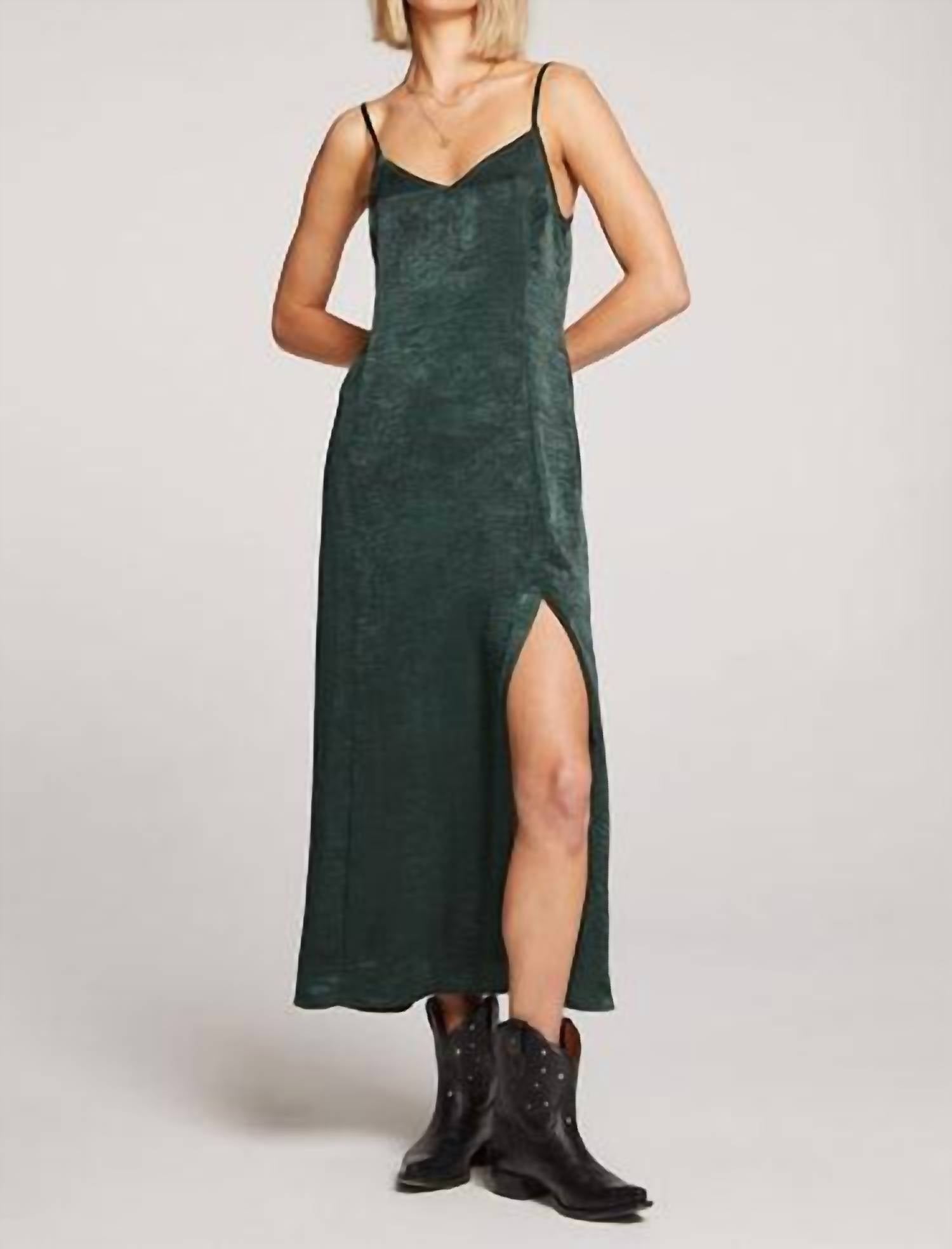 saltwater LUXE Isabella Midi Dress in twilight - women's dress