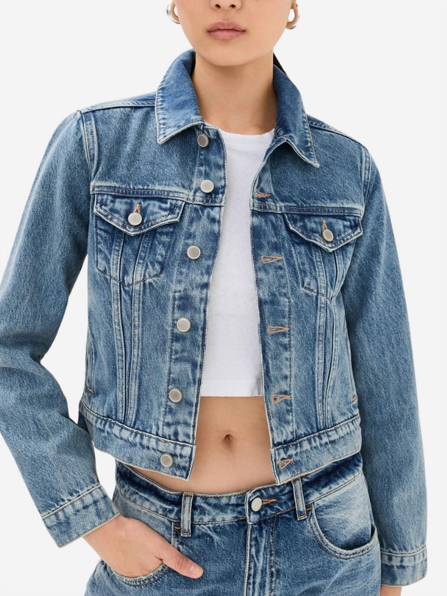 Good American - Shrunken Trucker Jacket