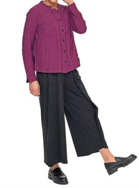 Tulip Clothing - Oliver Button Front Jacket