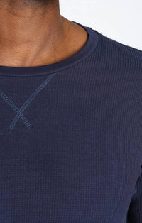 Jachs New York - Classic Waffle Crewneck Sweatshirt