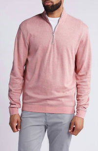 Johnnie-O - Hanks Heathered Quarter Zip Pullover