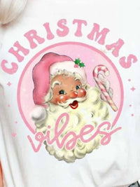 Distressed Vintage Couture - Vintage Santa Tee
