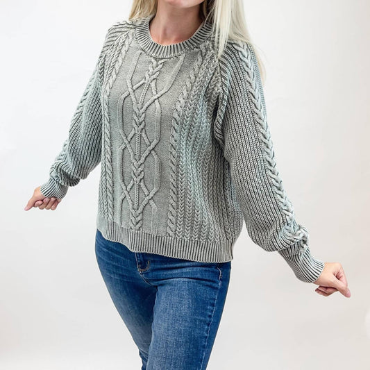 Mystree - Dream Cable-knit Sweater