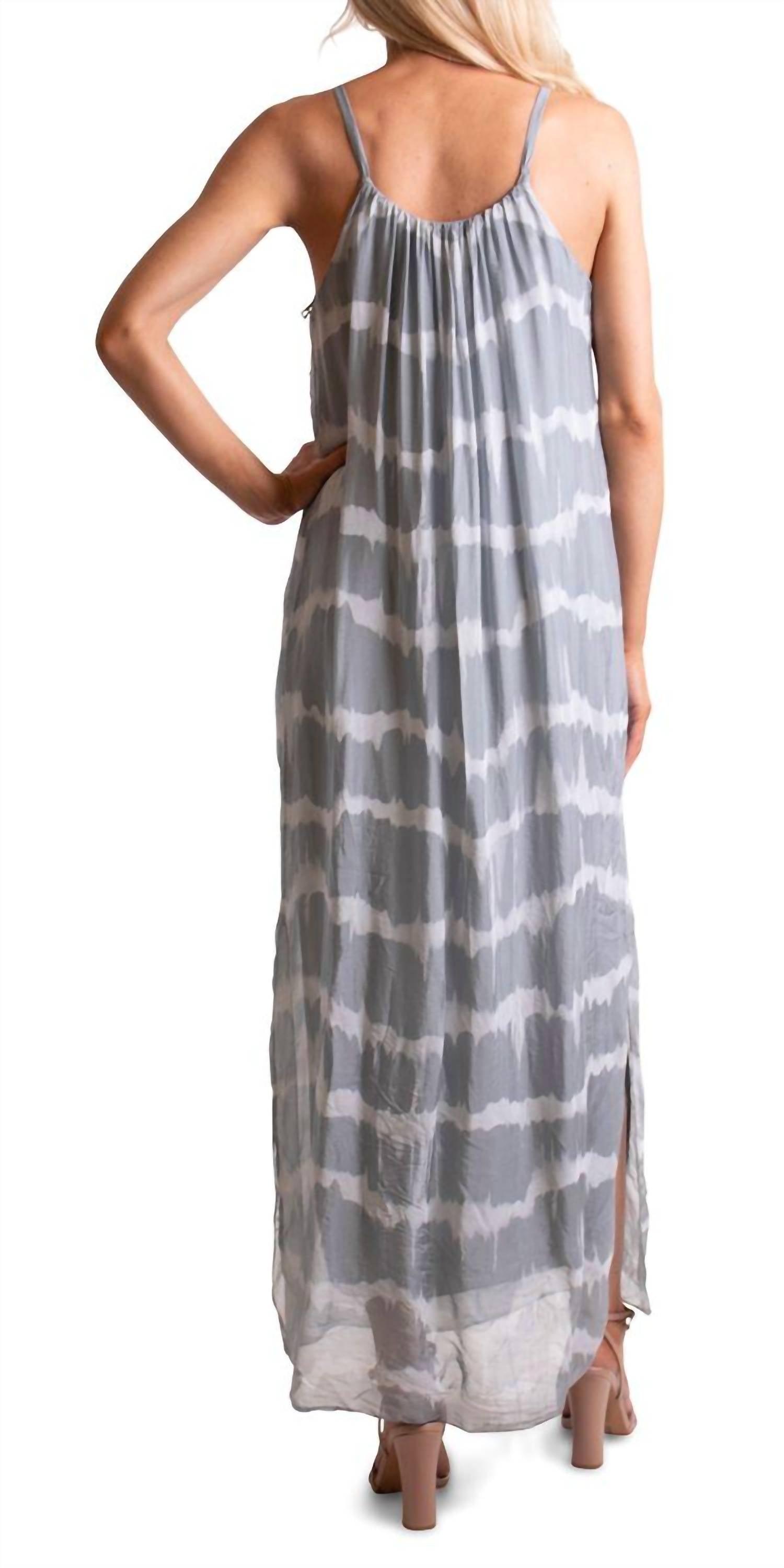 Gigi Moda - Venus Tie Dye Silk Midi Dress