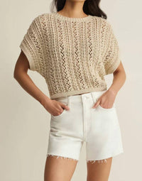 Z Supply - Ballast Crochet Sweater