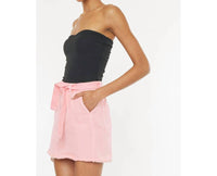 Kancan - Mid Rise A-line Mini Skirt