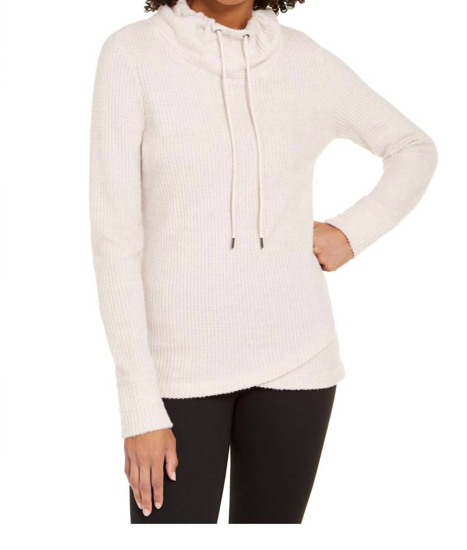 Ideology - Activewear Cowl Neck Tulip Hem Top