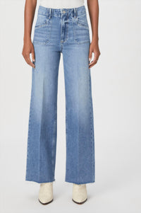 Paige - Anessa Welt Utility Pockets + Raw Hem Jeans
