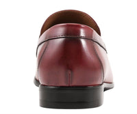 Amali Men's Marco Loafer in burgundy - men's sneaker - alternate view