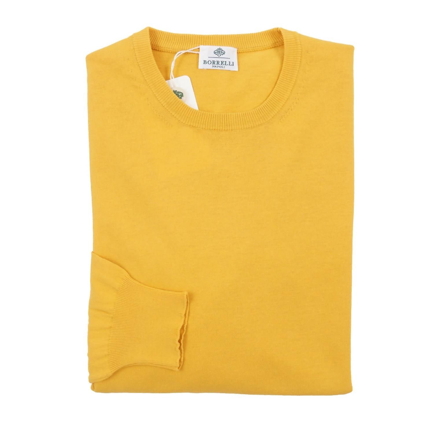 Luigi Borrelli Napoli - Men's Lightweight Cotton Sweater