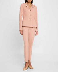 Lafayette 148 - Notched-lapel Techno Stretch Twill Jacket