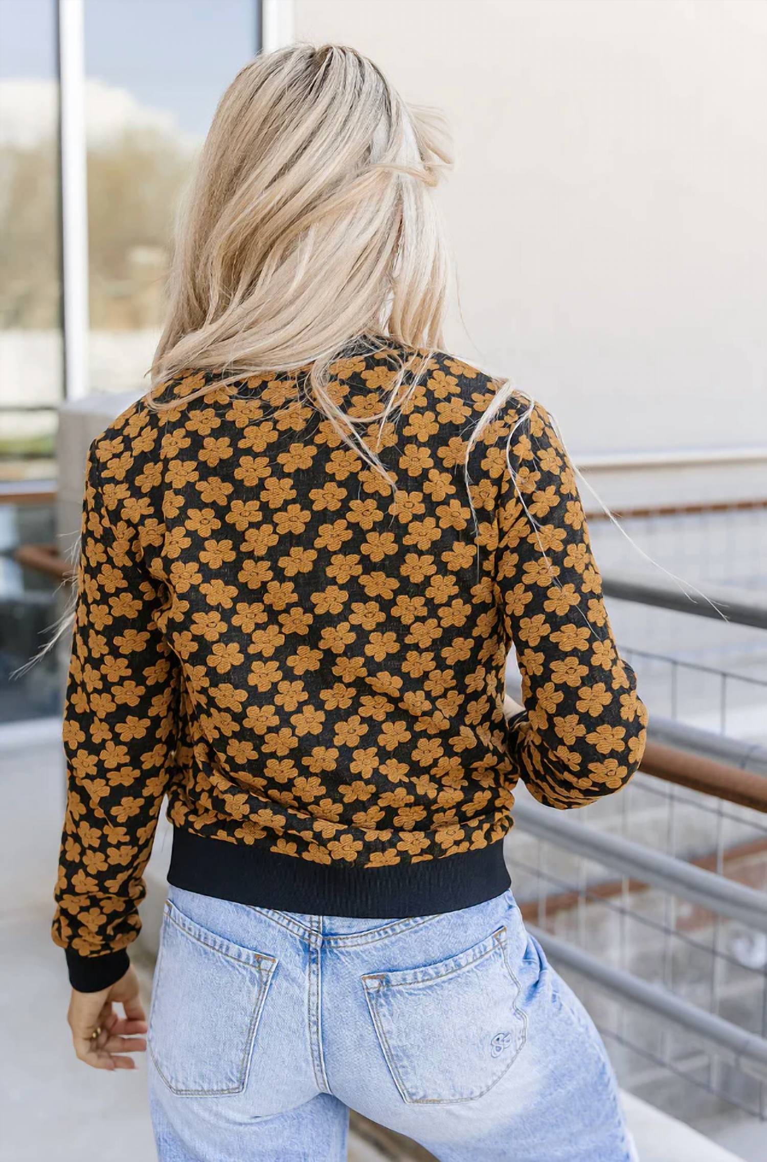 Ampersand Ave - Flower Bomber Jacket