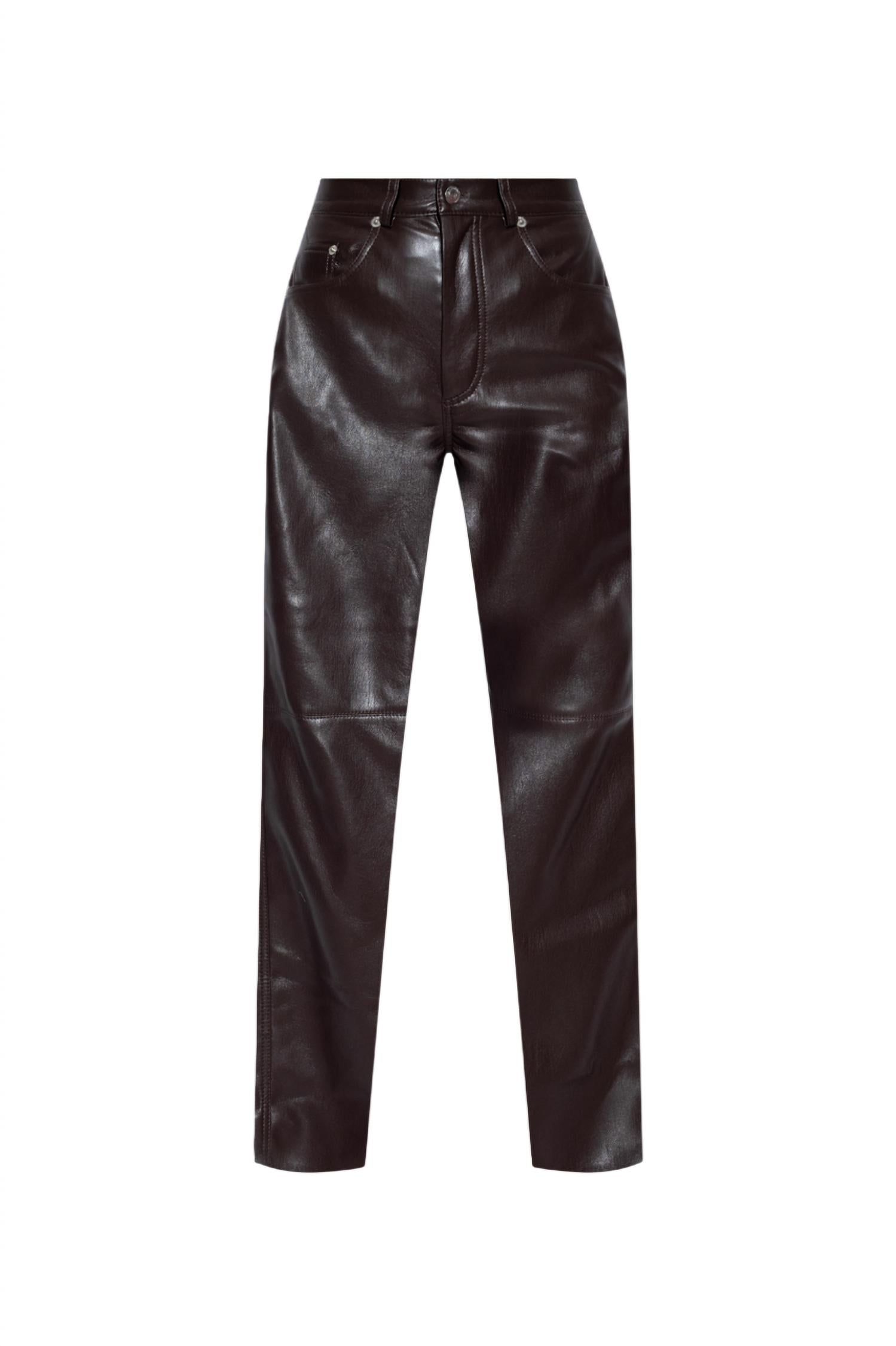 Nanushka - Vinni Straight-leg 5-pocket Pants