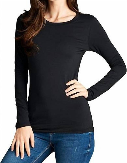 Active Basic - Let's Start Here Long Sleeve Top