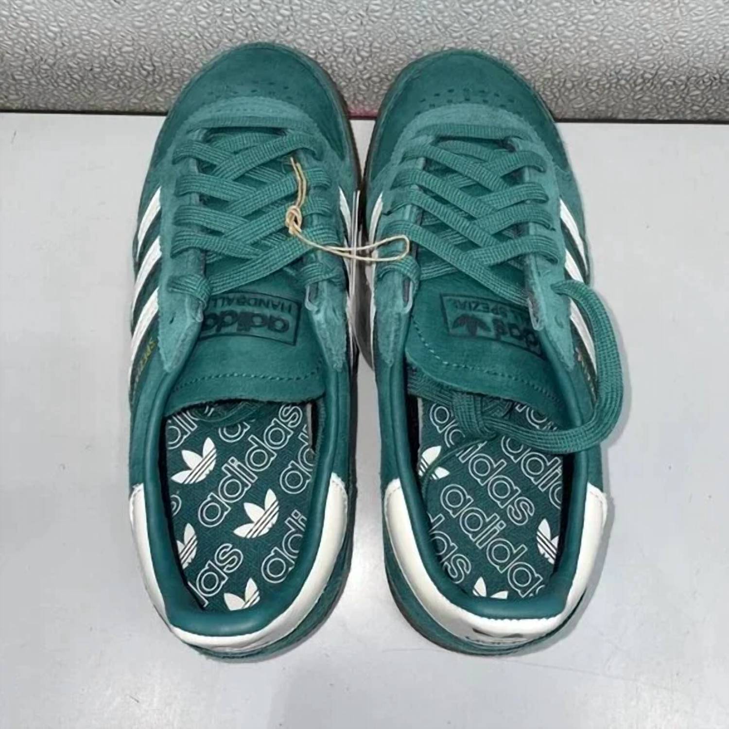 adidas Men's Handball Spezial Sneakers in collegiate green cloud white 1 - men's sneaker - view 4