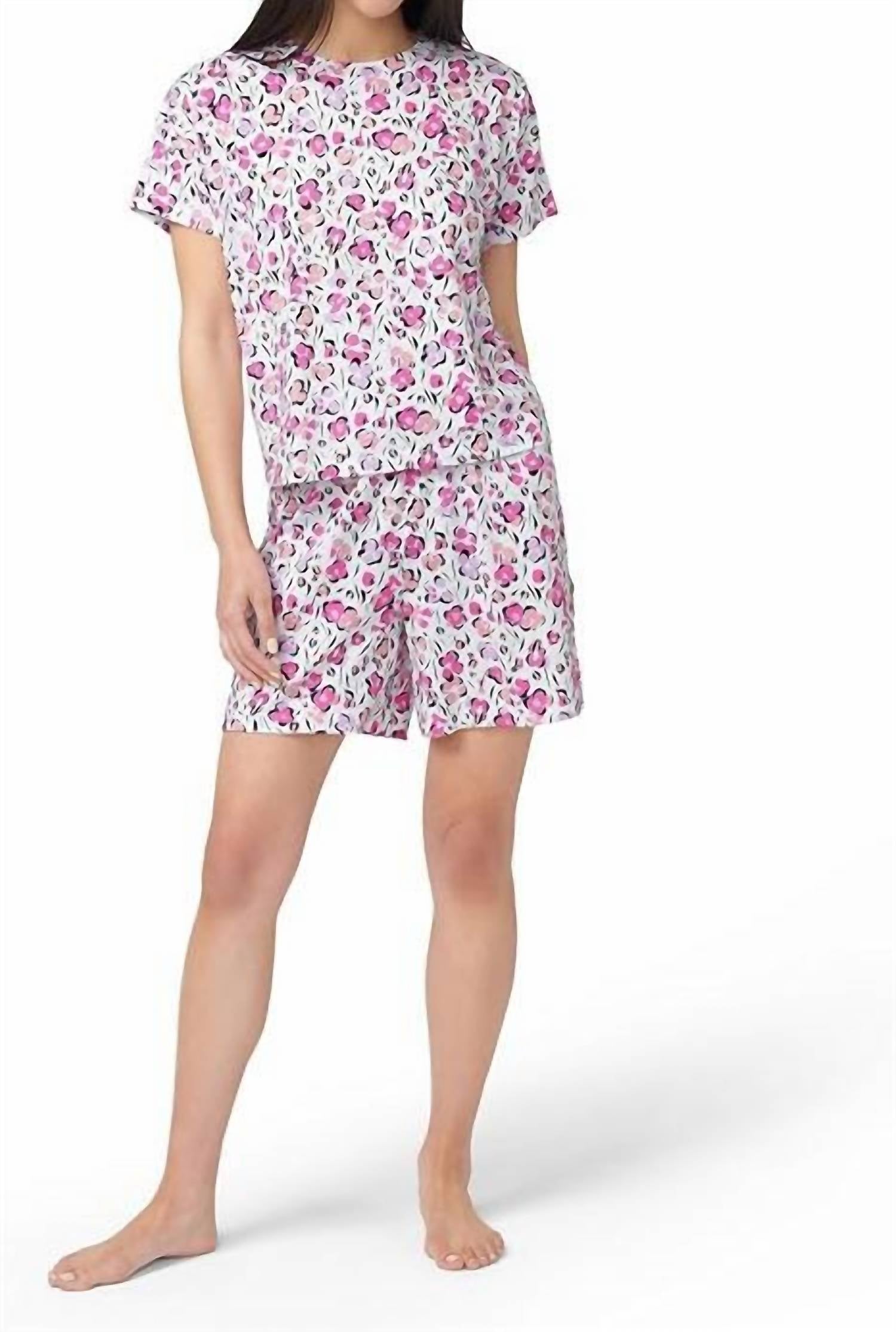 Hue - Short Sleeve Boxer Pajama Set