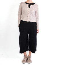 Cut Loose - Crop Cardy In Sweater Knit