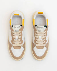 Oncept Women's Phoenix Golf Sneaker in oak multi - women's sneaker - detail view