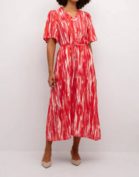 Kaffe - Arina Half Sleeve V-Neck Maxi Dress