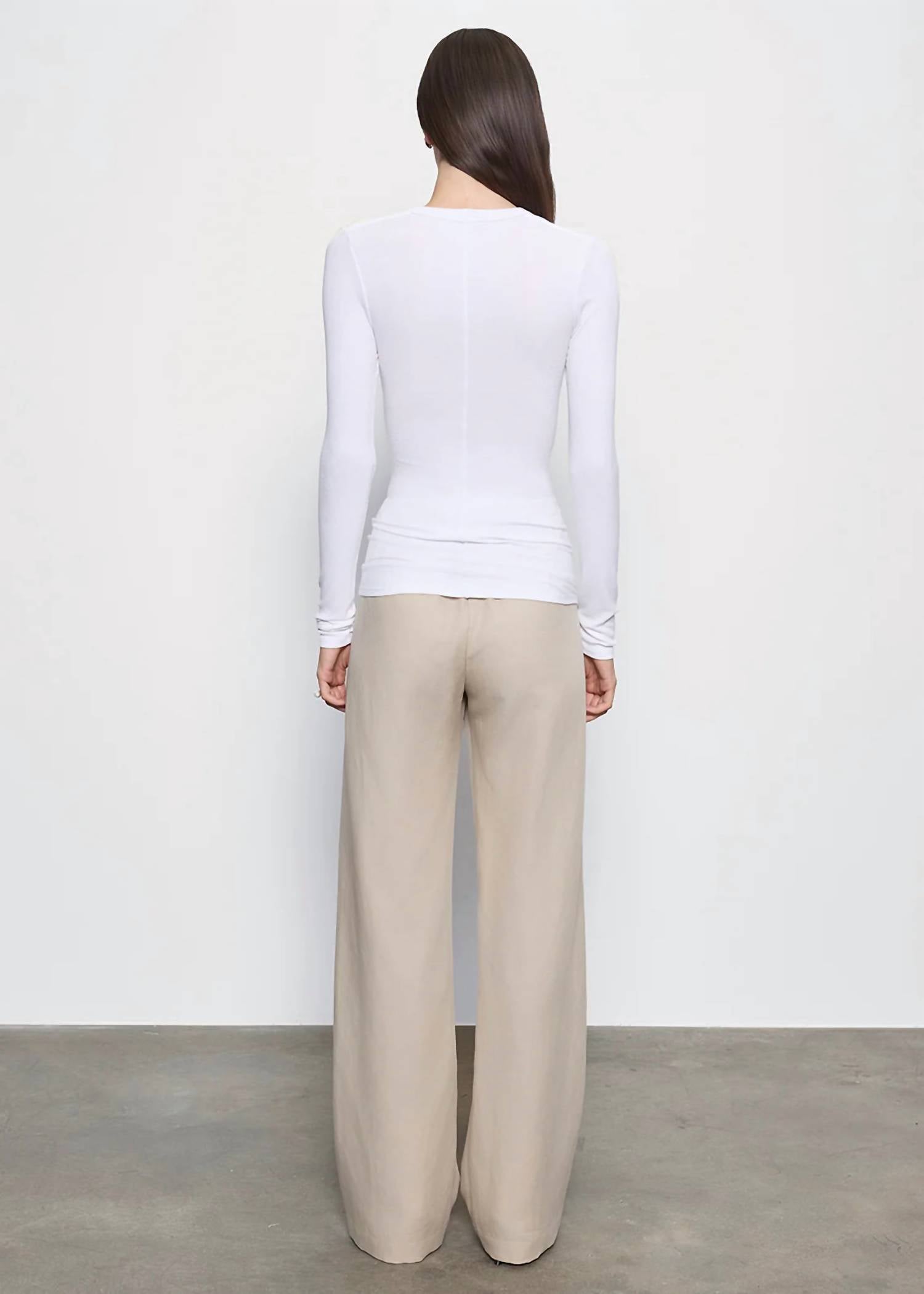 Enza Costa - Twill Everywhere Straight Pants