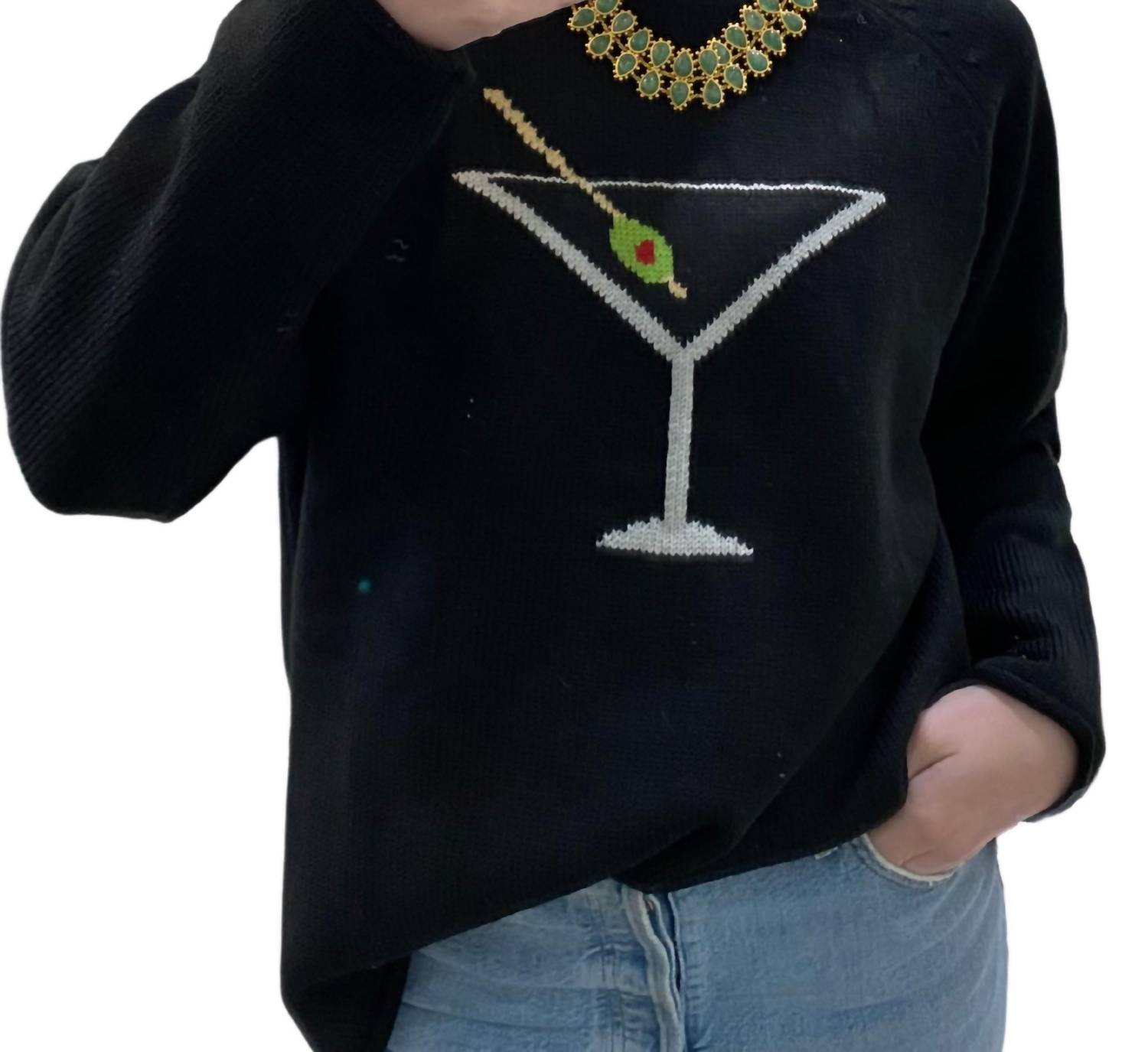 Pink Pineapple - Martini Lightweight Sweater