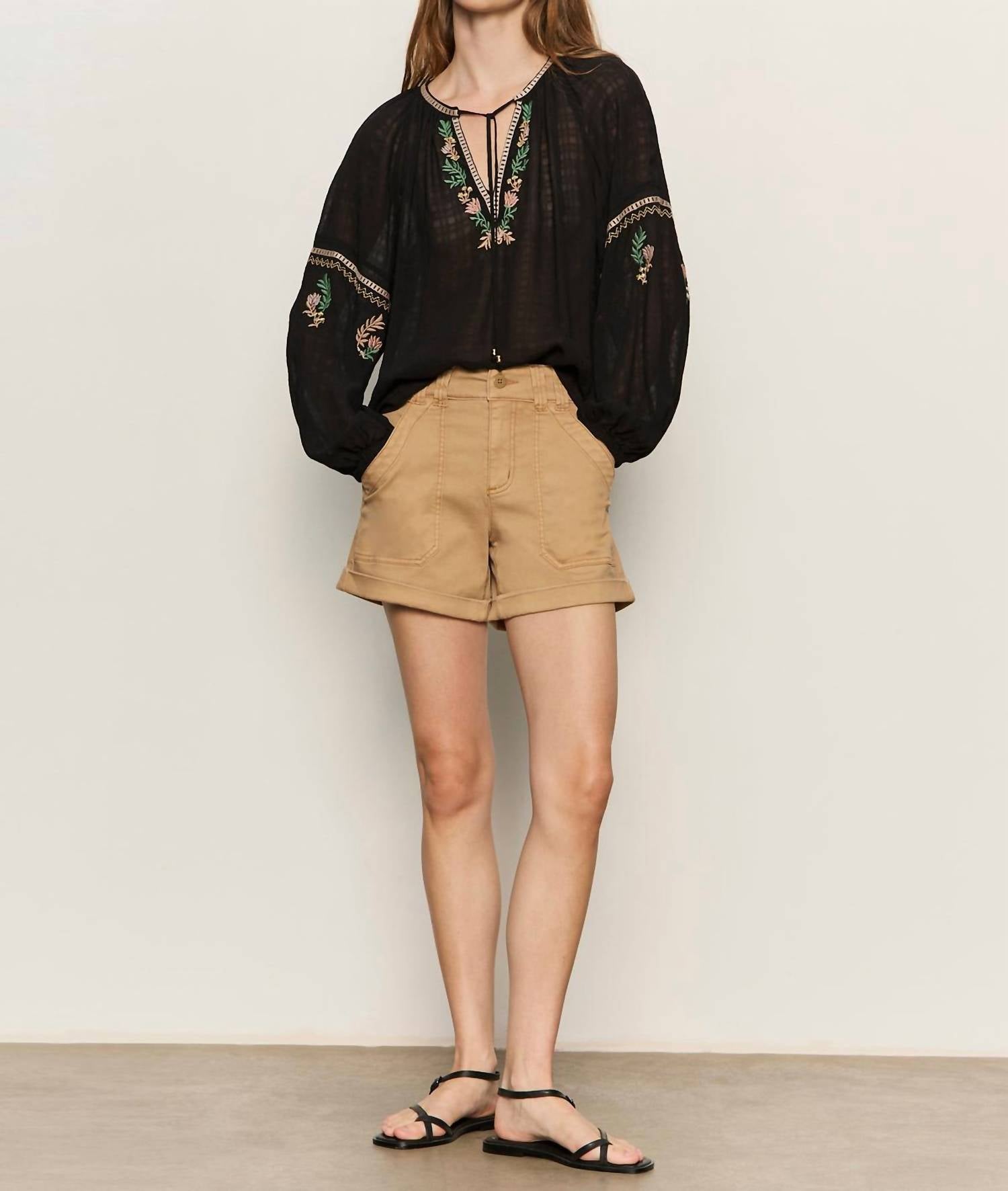 Sanctuary - Raye embroidered blouse