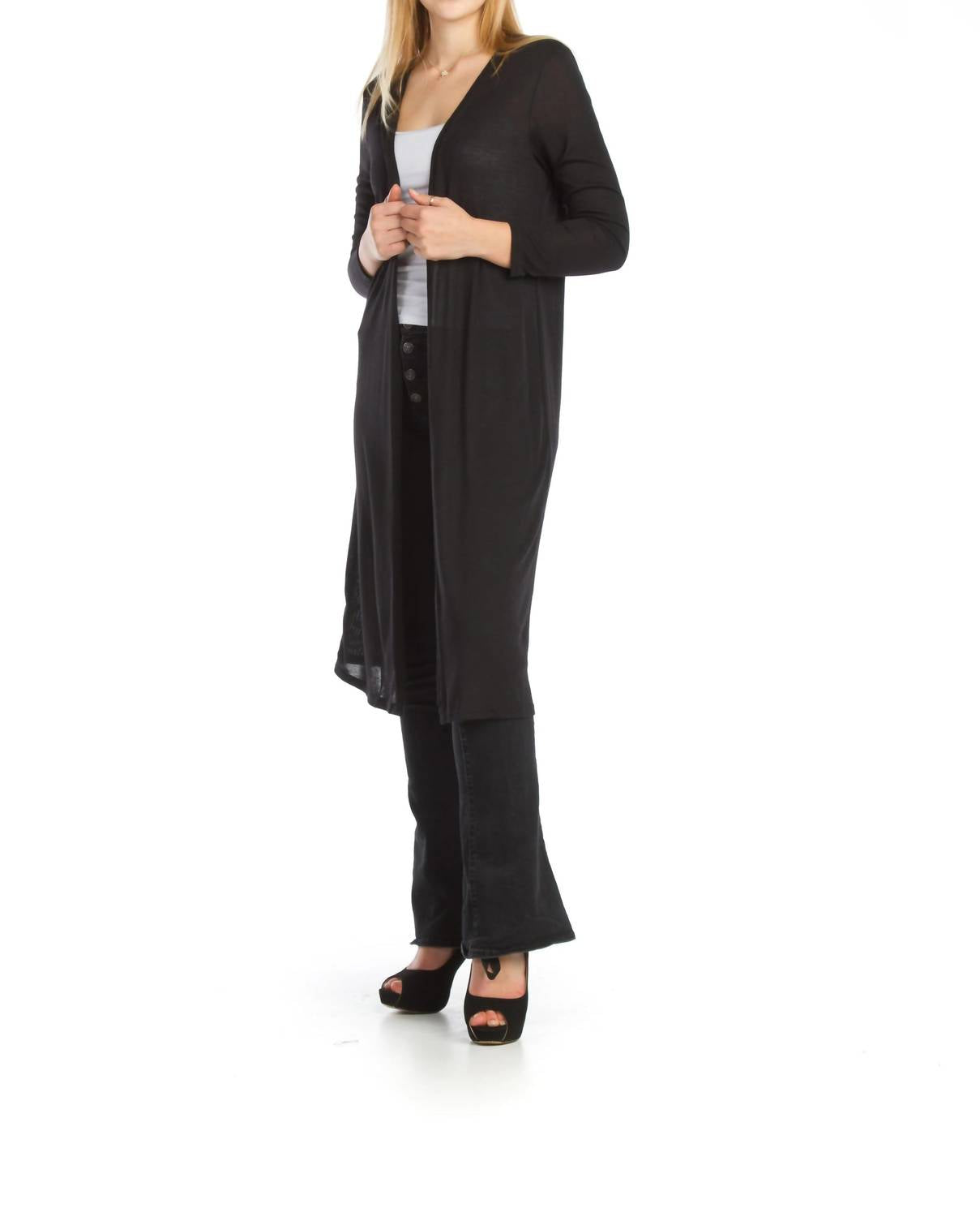 Papillon - Long Knit Cardigan