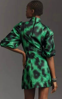 Essentiel Antwerp - Elixir Puff Sleeve Mini Dress