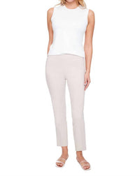 Up! - Linen Effect Techno Ankle Pants